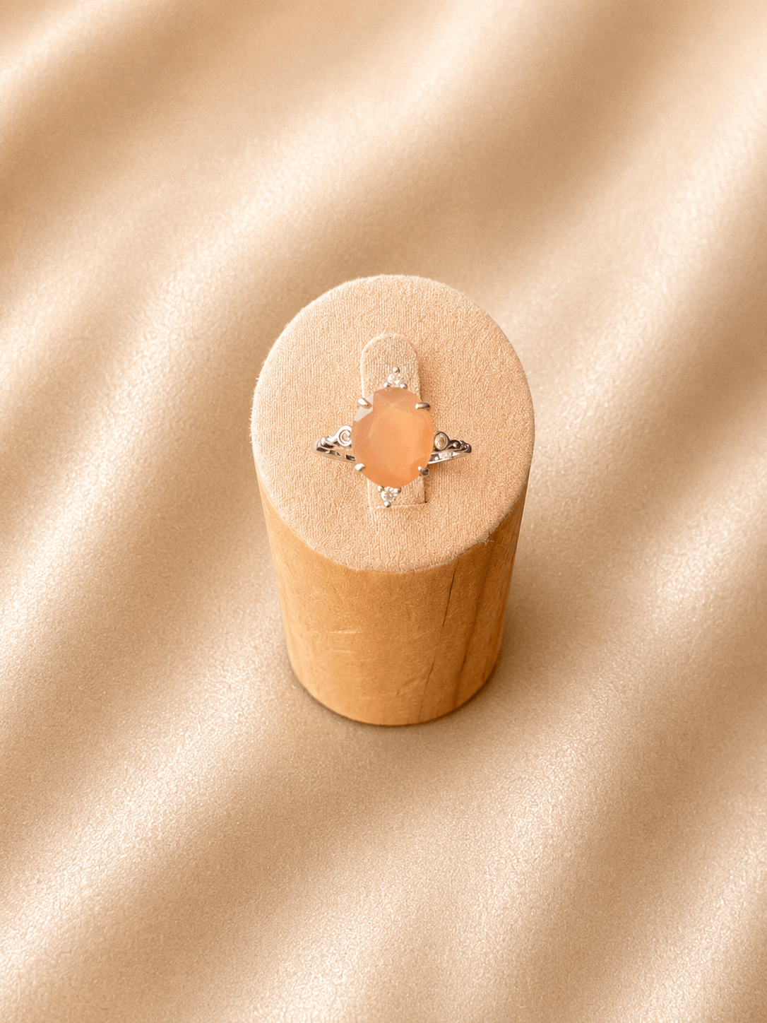 Bague pierre du soleil · Réglable · DGC