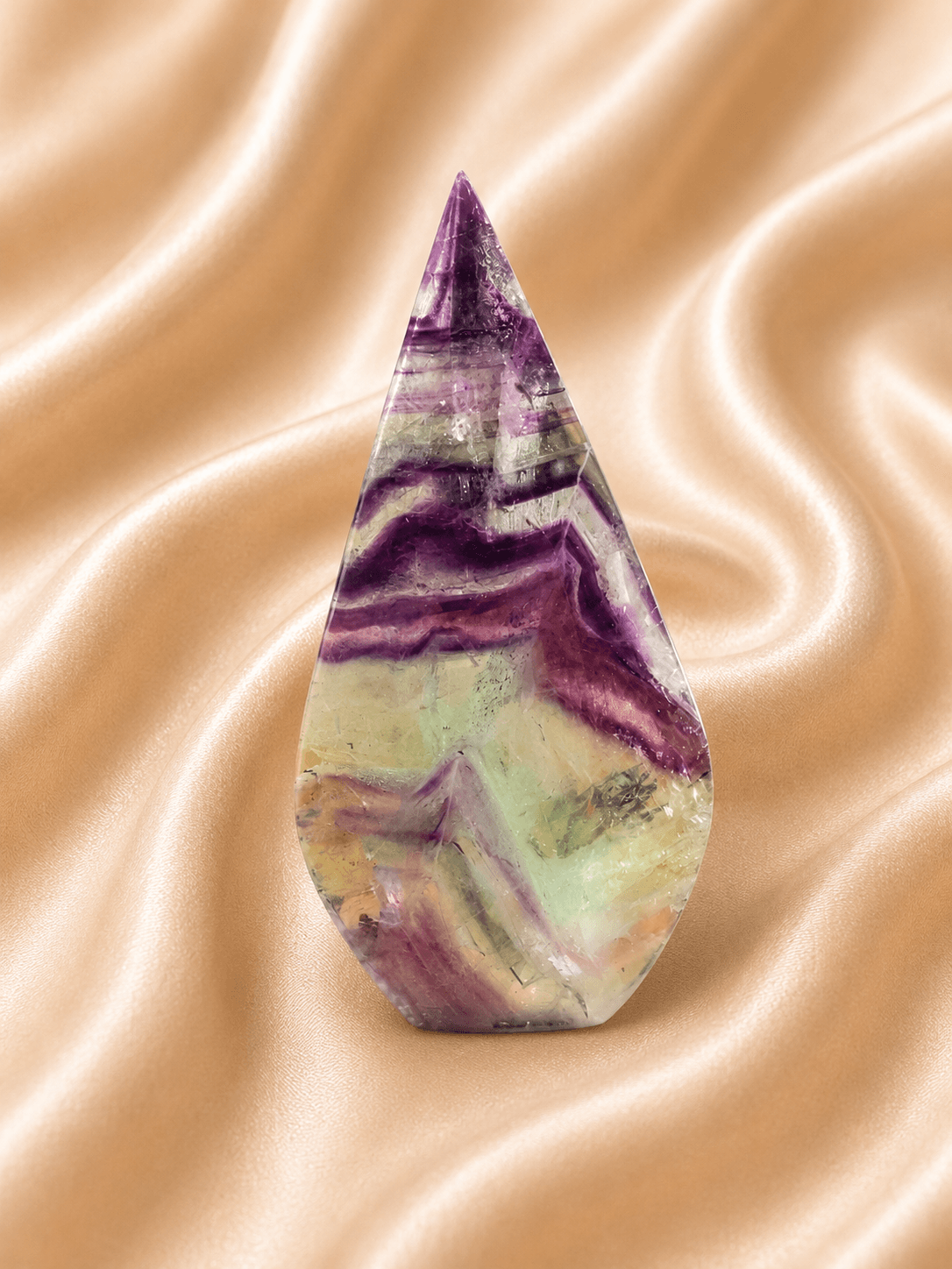 Goutte en fluorite naturelle 180 g · DGC