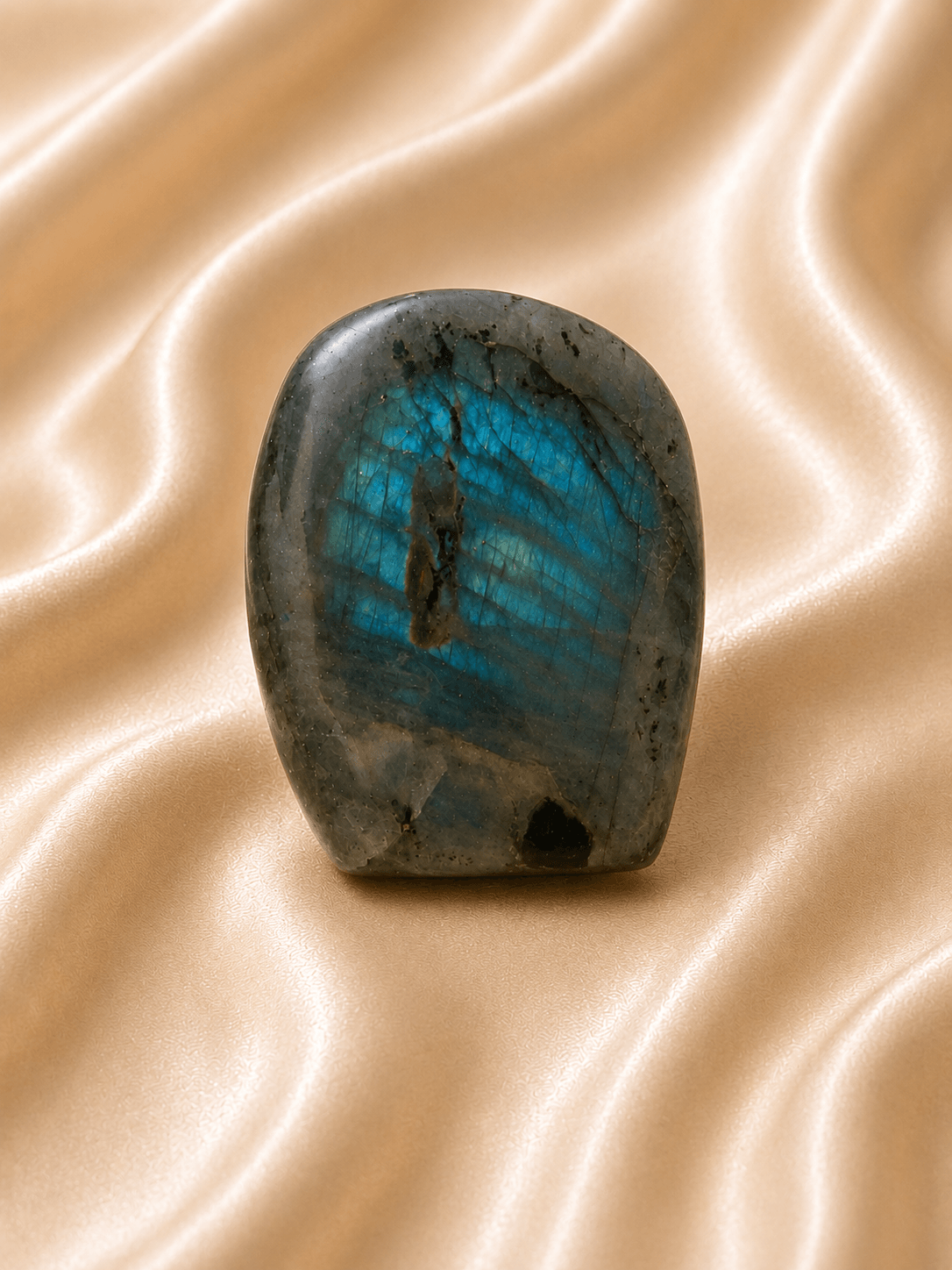 Pierre polie labradorite 180 g · DGC