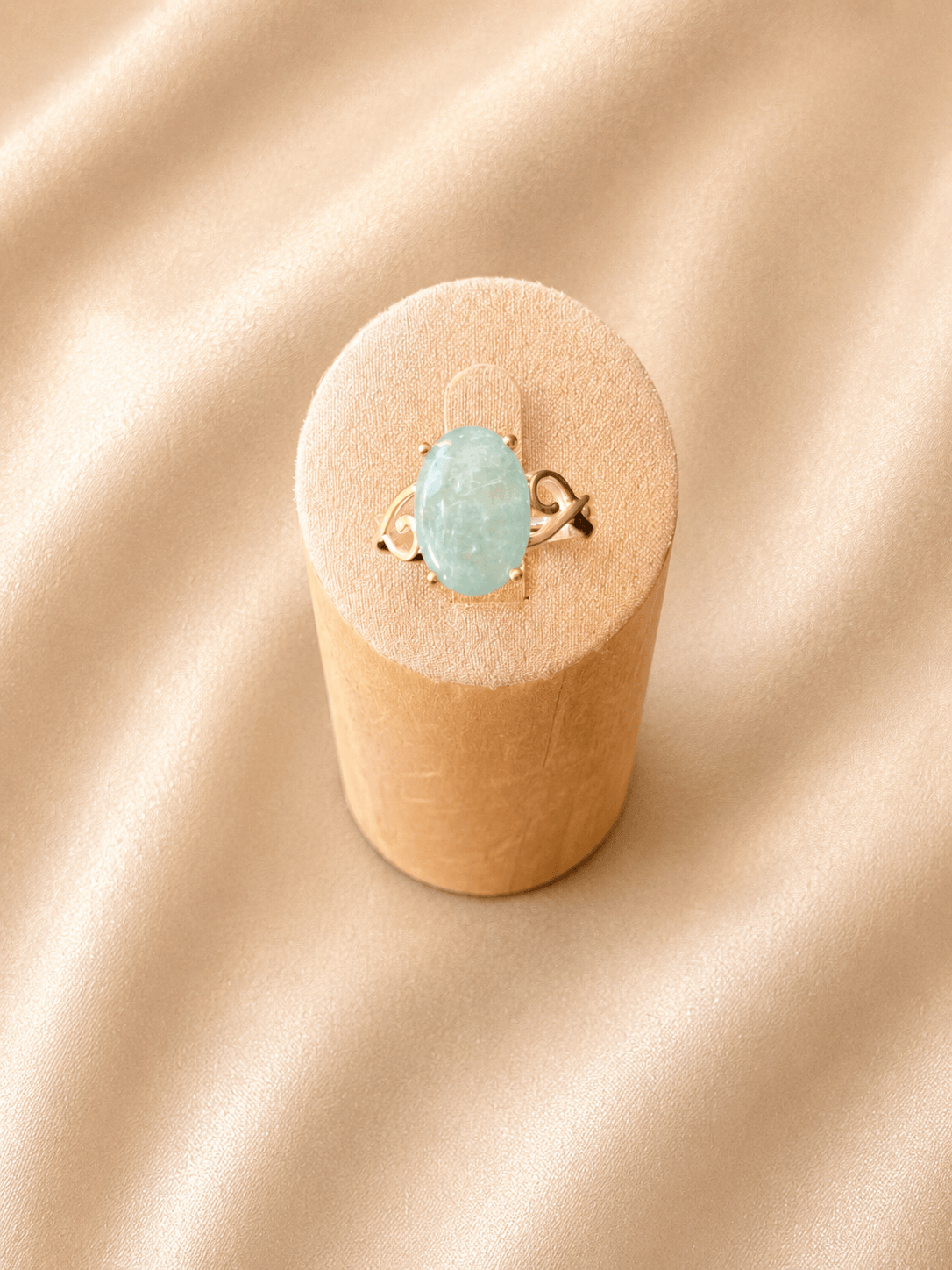 Bague en aigue-marine · Argent · DGC