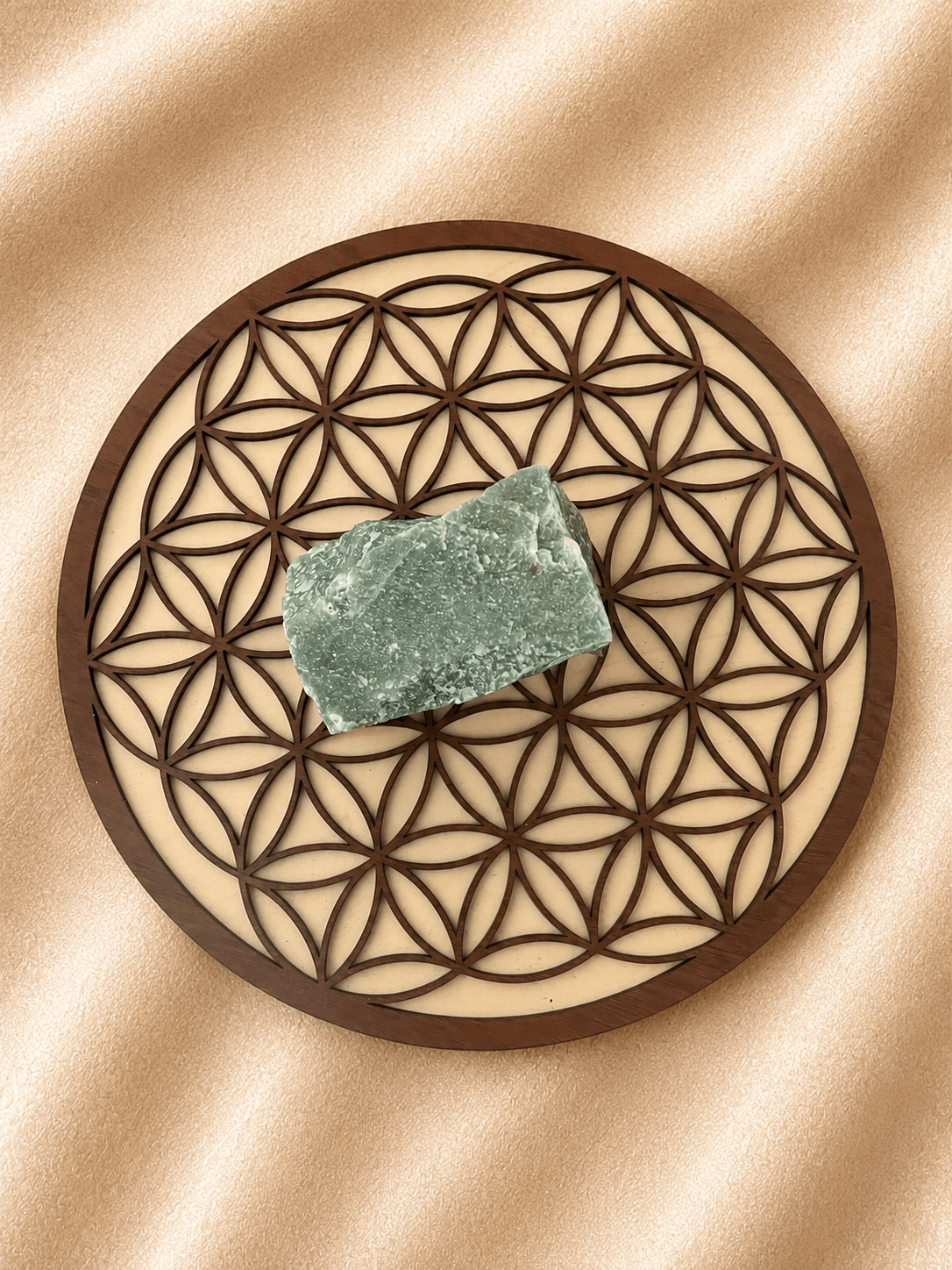 Pierre brute en aventurine verte · DGC