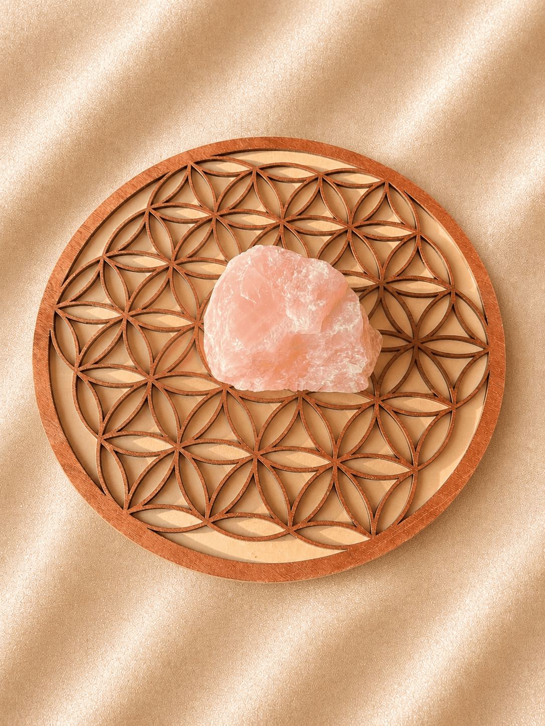Pierre brute en quartz rose · DGC